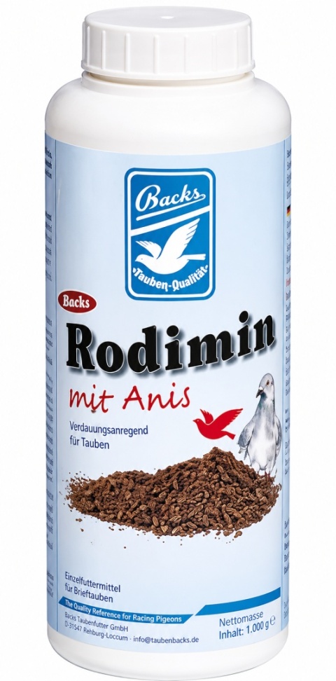 BACKS Rodimin 1 kg – minerały z anyżem dla gołębi