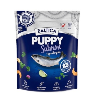 BALTICA EXCELLENT Puppy Salmon Hypoallergenic XS/S 1kg – Hipoalergiczna karma z łososiem dla szczeniąt małych ras