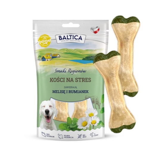 BALTICA PRZYSMAKI REGIONÓW Kości do żucia na stres | 2 szt.