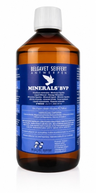 BELGAVET Minerals BVP 1000 ml – płynne minerały dla gołębi