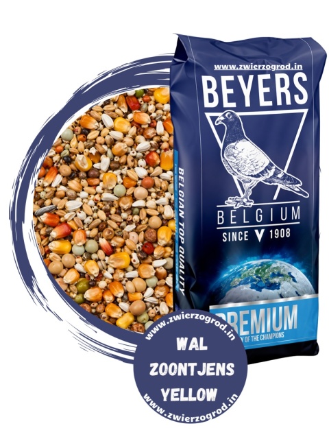 BEYERS PREMIUM Wal Zoontjens Yellow mieszanka bazowa na średnie i długie dystanse  22kg