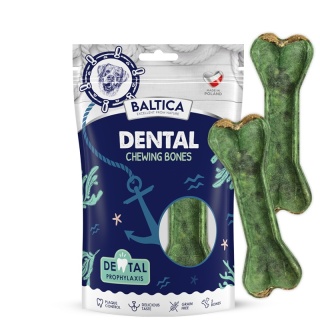 BALTICA EXCELLENT Bone Snack Dental Care – 2 szt. Naturalne gryzaki dentystyczne dla psów