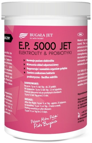 Bugała Jet E.P 5000 – Elektrolity & Probiotyki 400 g