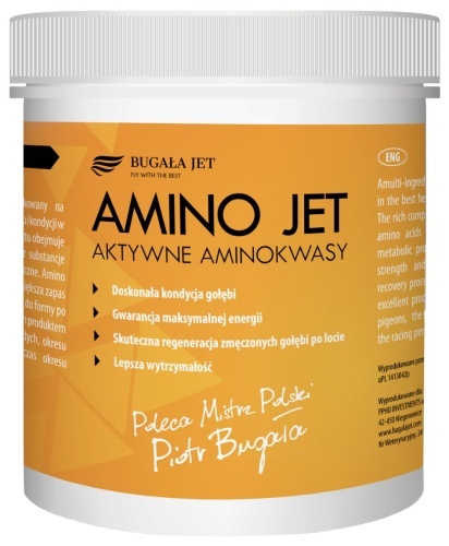Bugała Jet AMINO JET – Aktywne Aminokwasy 200 g
