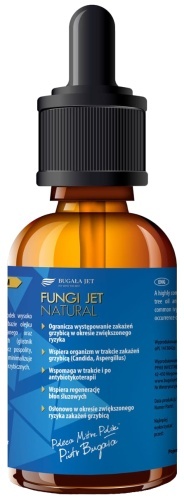 Bugała Jet FUNGI JET natural 100 ml – ziołowe wsparcie w okresie ryzyka zakażeń grzybiczych
