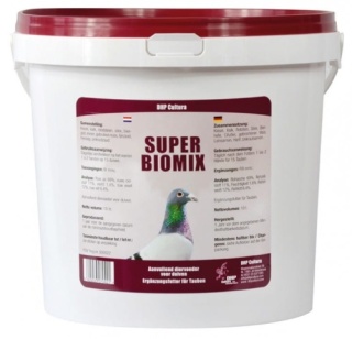 DHP CULTURA SUPER BIOMIX 10 L – mineralna mieszanka wspierająca kondycję i witalność gołębi