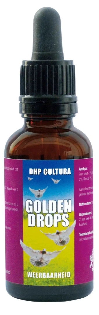 DHP Cultura GOLDEN DROPS – Złote krople dla gołębi 50 ml