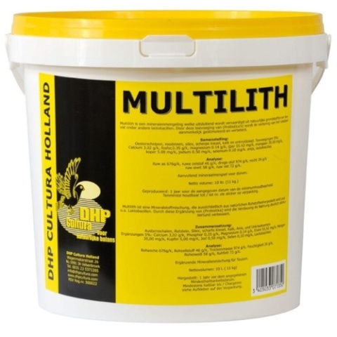 DHP Cultura MULTILITH 10 kg – naturalna mieszanka mineralna dla gołębi