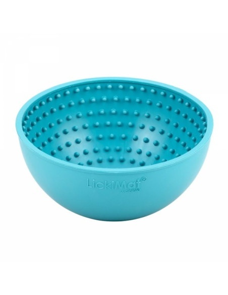 LickiMat WOBBLE miska jeżyk miękka turkusowa dwustronna
