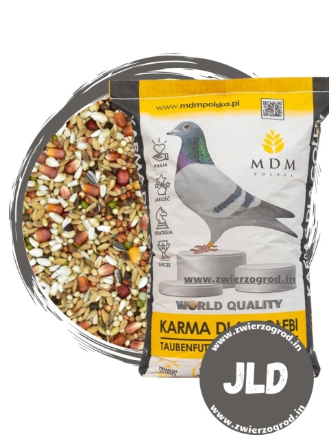 MDM JLD „Dynamix” – mieszanka lotowa dla młodych gołębi | niskobiałkowa, wysoka energia 25kg