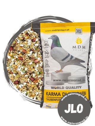 MDM JLO „Młody Olimpijczyk” – mieszanka lotowa dla młodych gołębi | z popcornem 25kg
