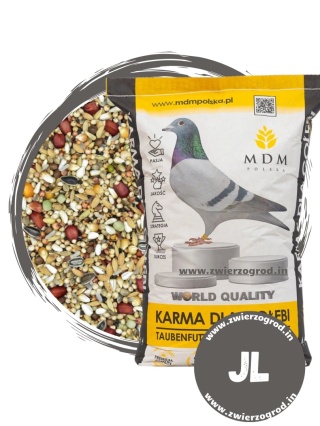 MDM JL „Sportive” – mieszanka lotowa dla młodych gołębi | bez pszenicy, wysoka energia 25kg
