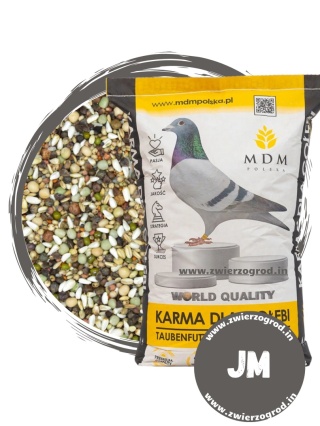 MDM JM „Młody Mistrz” – odchów Etap II | pełnoporcjowa karma dla młodych gołębi