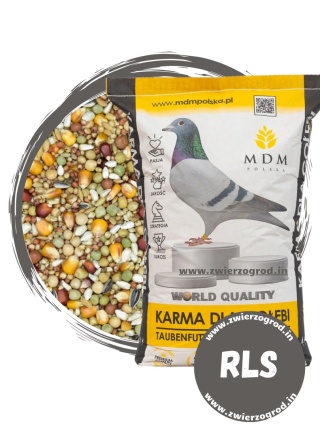 MDM RLS Karma dla gołębi rozpłodowo-lotowa 25 kg – siła, energia i płodność w jednym worku