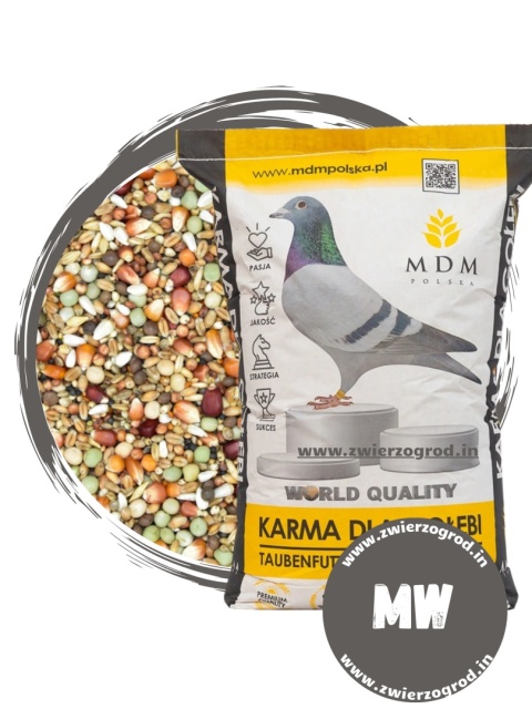 MDM Wiosenna Forma MW 25 kg – mieszanka przygotowawcza dla gołębi pocztowych Siła, lekkość i gotowość do sezonu