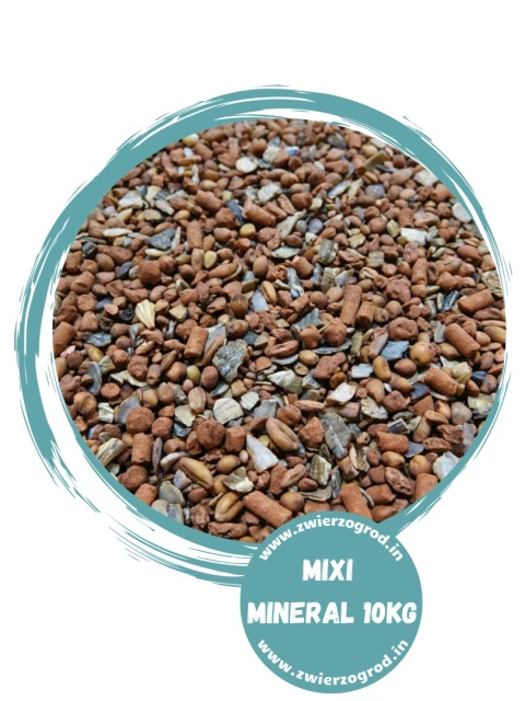 MIXI MINERAL Premium 10 kg – mieszanka mineralno-witaminowa uzupełniająca dla gołębi pocztowych