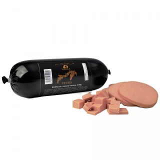 MIRALS Pferd – kiełbasa treningowa z mięsa koniny 400 g