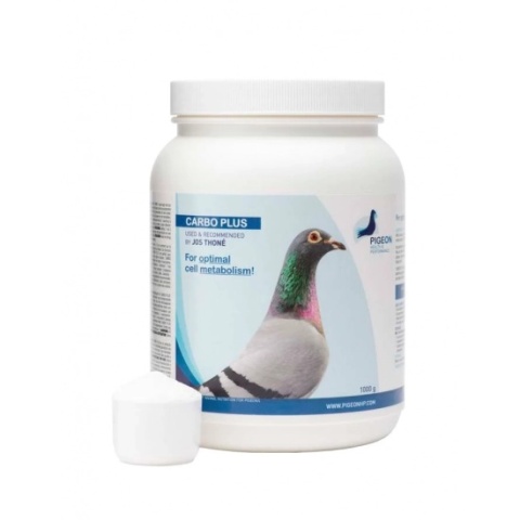 PIGEON HEALTH & PERFORMANCE CARBO PLUS 1000 g – zaawansowany suplement aminokwasowo-energetyczny dla gołębi