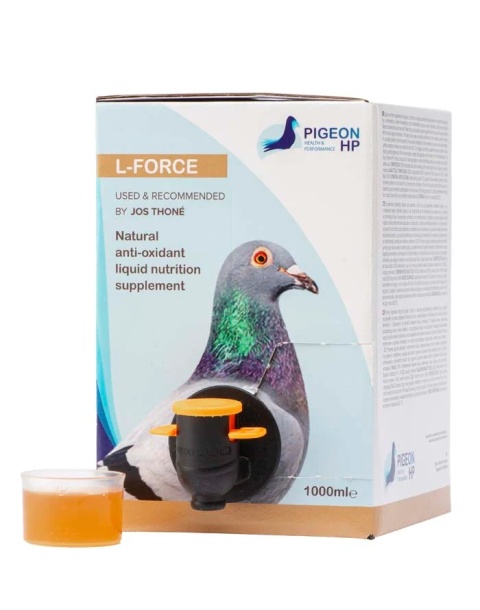 PIGEON HEALTH & PERFORMANCE L-FORCE 1000ml – naturalne wsparcie odporności i jelit dla gołębi