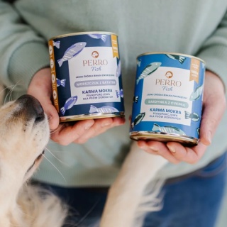 Perro Karma mokra Sardynka z cukinią – monobiałkowa formuła dla psów dorosłych 400g