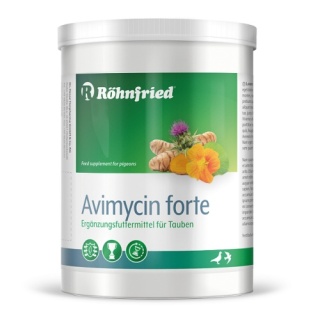ROHNFRIED Avimycin Forte 400 g – wsparcie metabolizmu i regeneracji gołębi