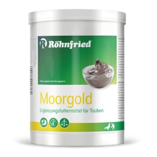 ROHNFRIED Moorgold 1 kg – koncentrat z błota leczniczego dla gołębi