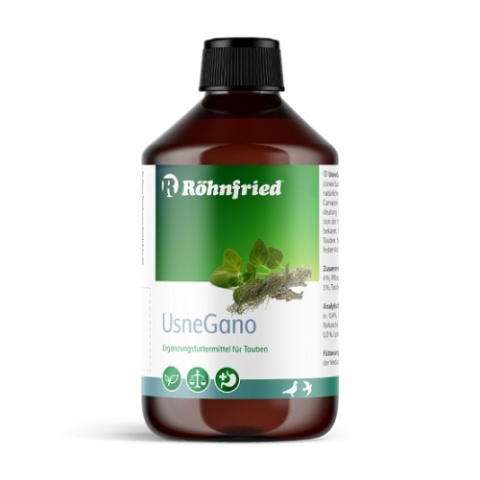ROHNFRIED Usne Gano 500 ml – brodaczka i oregano dla gołębi