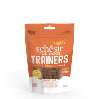 Schesir Dog Snack Training Soft & Chewy – Kurczak 113 g Miękkie przysmaki treningowe dla psów