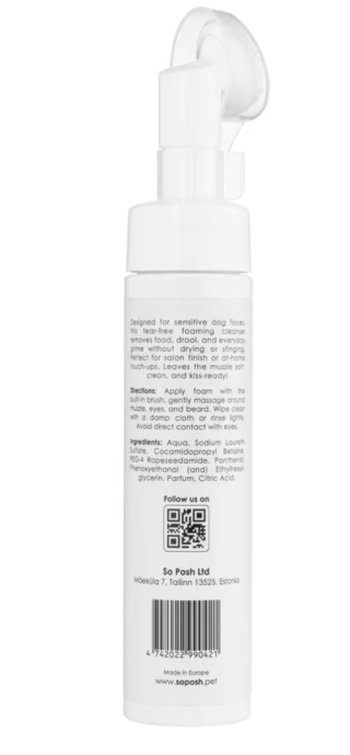 So Posh Muzzle Bubbles Face Cleanser Foam - pianka do mycia pyszczka psa