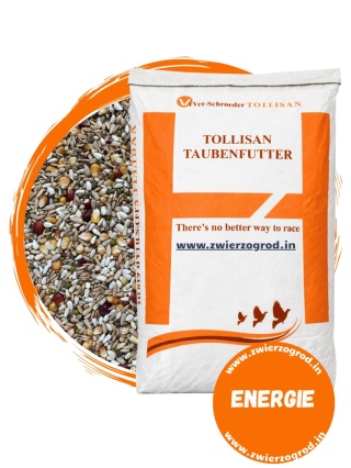 TOLLISAN Sprint Energie – niskobiałkowa mieszanka lotowa dla gołębi 20 kg
