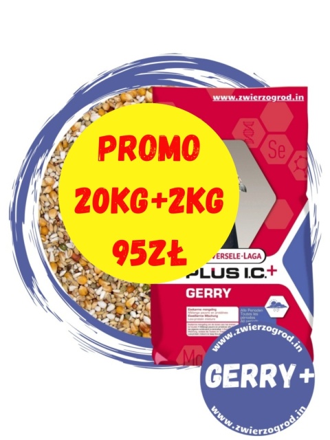 VERSELE-LAGA Gerry Plus – Karma lotowa o obniżonej zawartości białka 20 kg + 2kg gratis