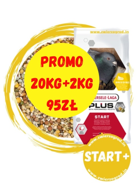 VERSELE-LAGA Start Plus I.C.+ Immunity Concept+ karma rozpłodowa dla gołębi 20 kg + 2kg Gratis