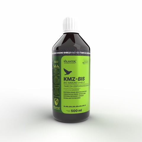 Volantor KMZ-BIS Bio Immuno Shield TARCZA ODPORNOŚCIOWA dla gołębi pocztowych i ozdobnych – 500 ml