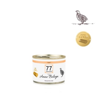 77 SevenSeven Karma mokra dla kota Anne Boleyn – Przepiórka ze złotem 185g