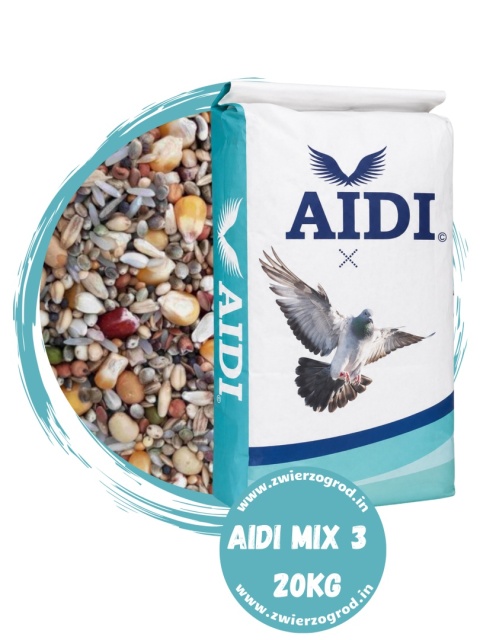 AIDI Mix 3 20 kg – energetyczna mieszanka lotowa dla gołębi