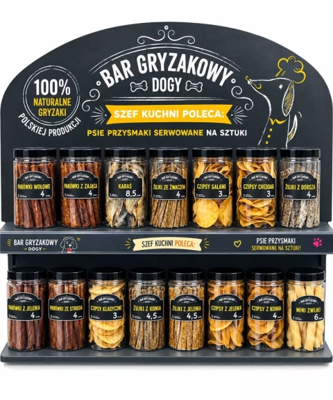 BAR GRYZAKOWY DOGY – Parówka z Jelenia