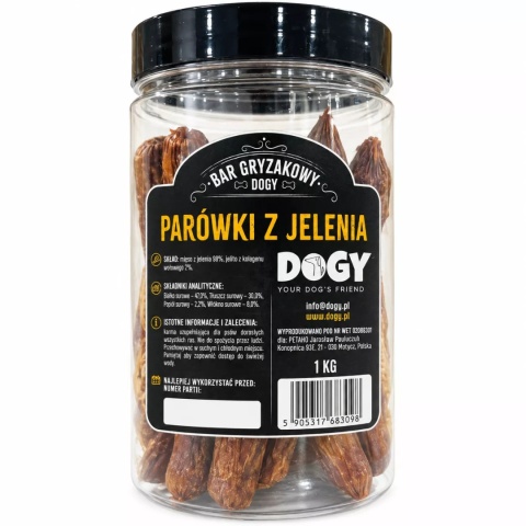 BAR GRYZAKOWY DOGY – Parówka z Jelenia