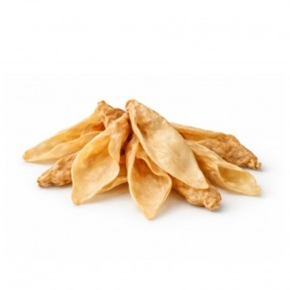 Hau & Miau Pause Snack Uszy Jagnięce Bez Sierści – naturalny przysmak dla psa, 100 g