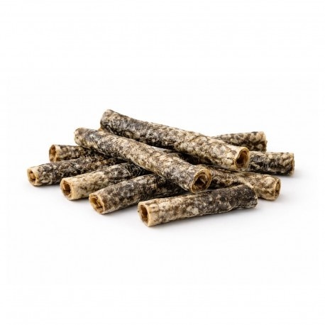 Hau & Miau Puzzo Snack Pałeczki ze Skóry Dorsza – naturalny przysmak dla psa, 150 g