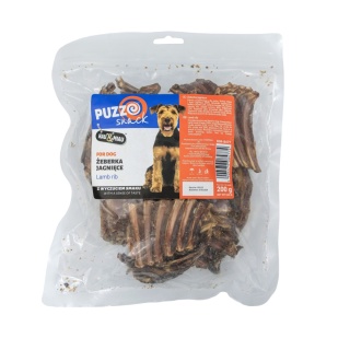 Hau & Miau Puzzo Snack Żeberka Jagnięce – naturalny przysmak dla psa, 200 g