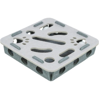 Interaktywna zabawka dla kota, filcowe pudełeczko z piłeczkami na smaczki, do grzebania 30 cm x 7,5 cm Trixie