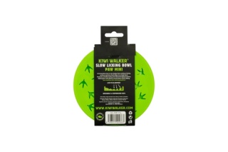 Kiwi Walker Slow Licking Bowl FLOWER MINI – miska spowalniająca jedzenie i lizanie dla psa i kota zielona