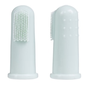 Mubo Dental Fingerbrush Set - nakładki na palec do czyszczenia zębów psa, zestaw 2 szt.