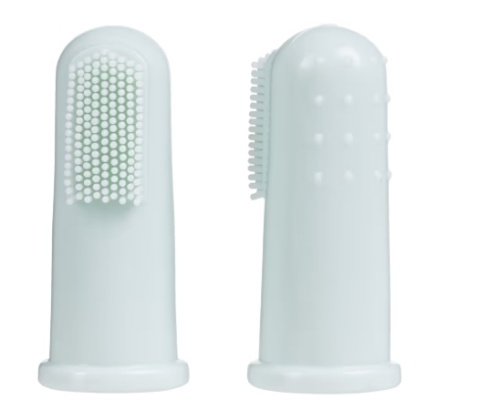 Mubo Dental Fingerbrush Set - nakładki na palec do czyszczenia zębów psa, zestaw 2 szt.