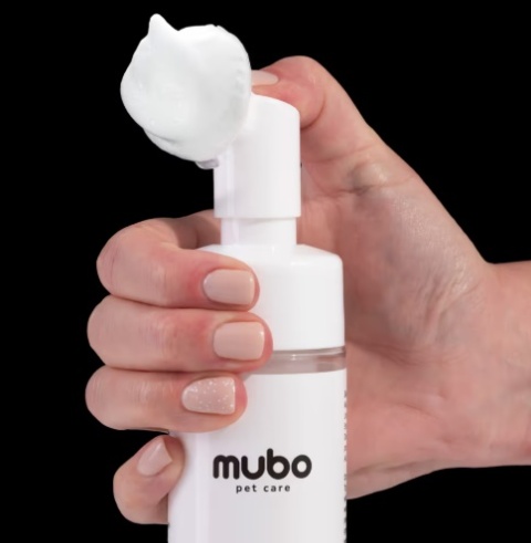 Mubo No Rinse Paw Cleaning Foam Watermelon 200ml - pianka do mycia łapek psa i kota, bez spłukiwania, wiśniowa