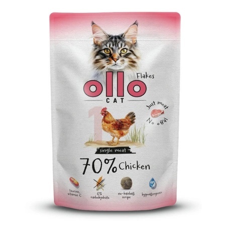 Ollo karma mokra dla kota kurczak saszetka 85g