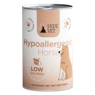 Paka Zwierzaka Karma mokra PEPE VET Hypoallergenic Koń 400g