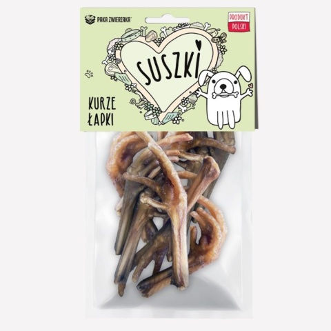 Paka Zwierzaka SUSZKI Kurze Łapki 10sztuk