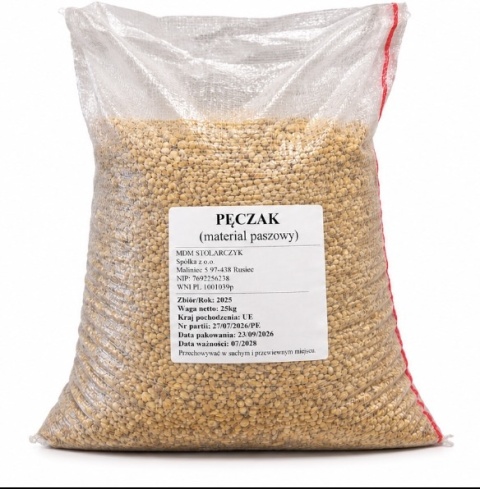 Pęczak – jęczmień łuskany dla drobiu i gołębi 25 kg