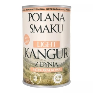 Polana Smaku - LIGHT Kangur z dynią 400g